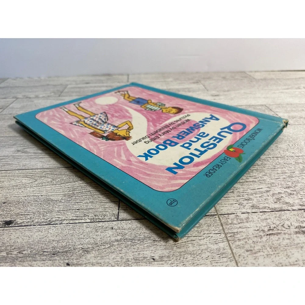 Question and Answer Book‎ by Mary Elting 1981 Wonder Books Easy Reader Hardcover